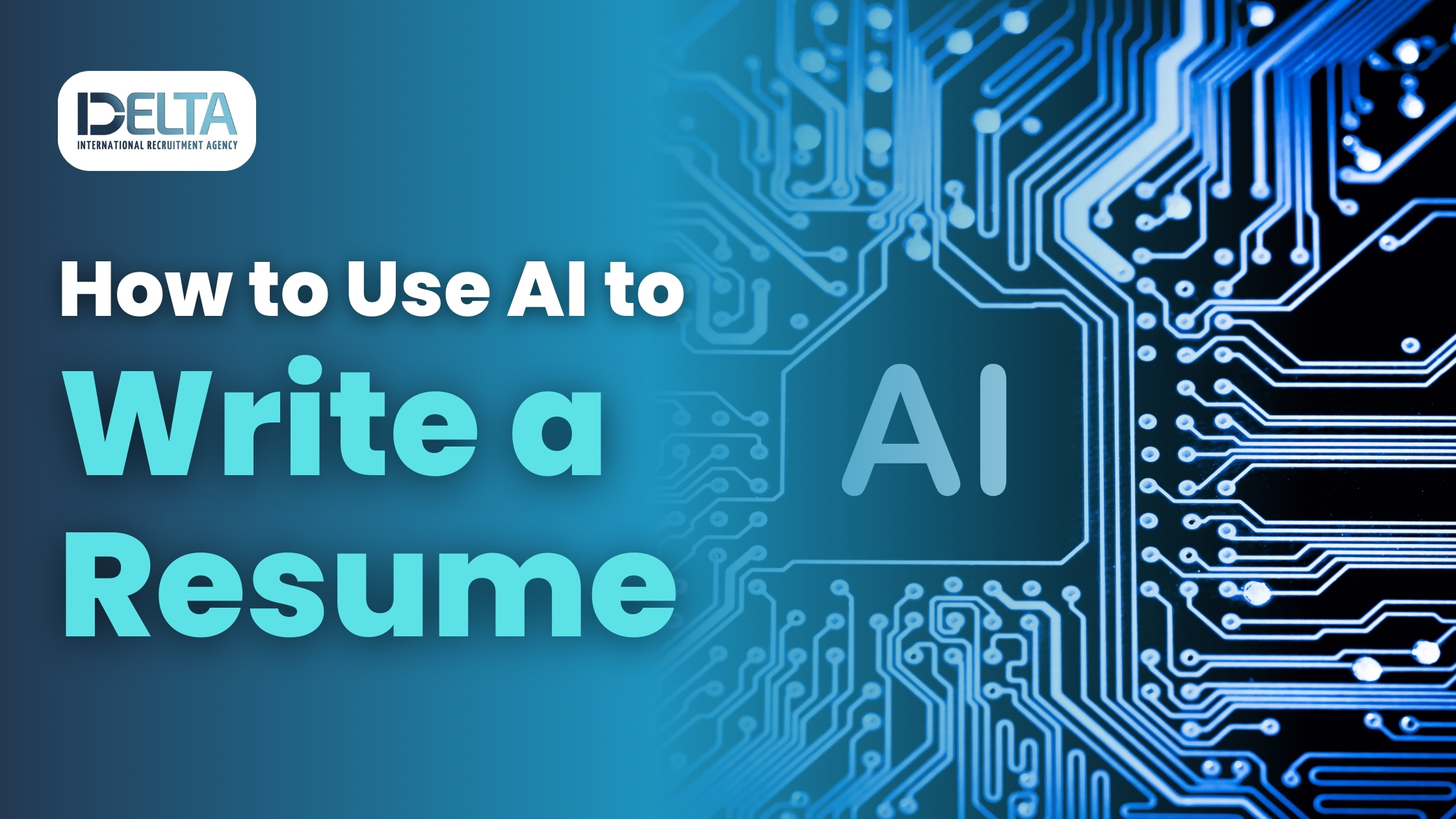 How to Use AI to Write a Resume